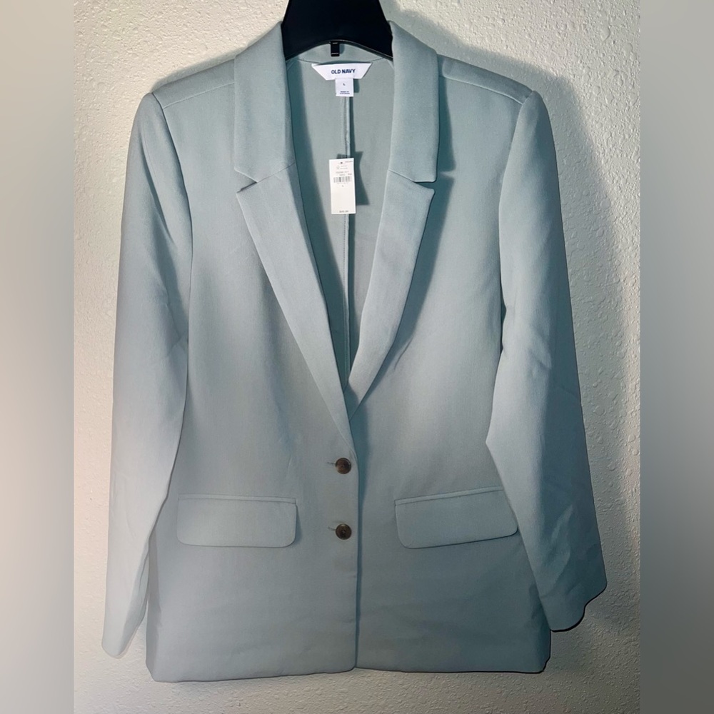 Old Navy Women's Soft Green Blazer NWT